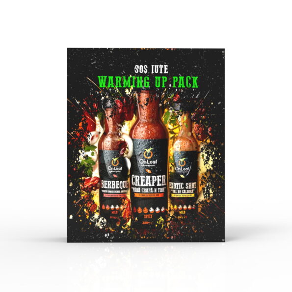 Sosuri iuti Warming Up Pack, Carolina Reaper